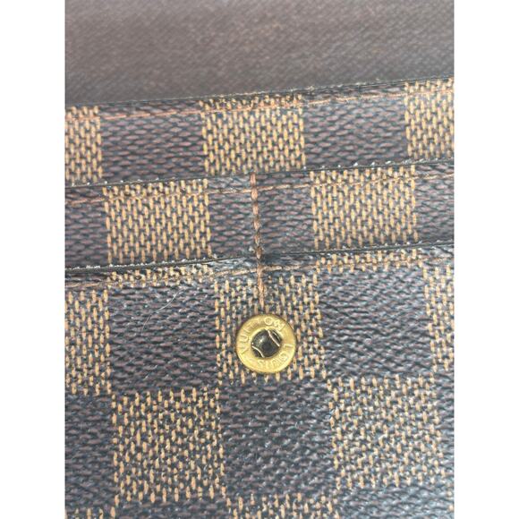 Louis Vuitton Emilie Checkered Canvas Long Wallet - Picture 9 of 12